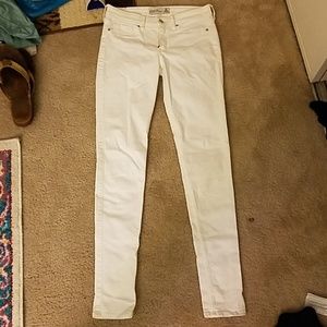 Abercrombie white jeans